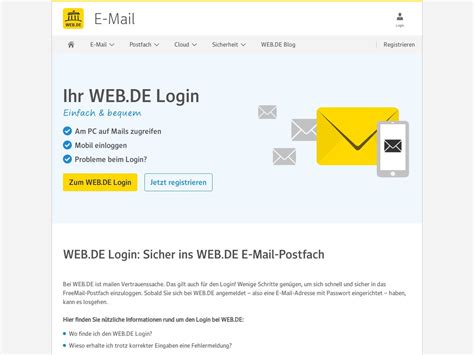 wweb.de login freemail